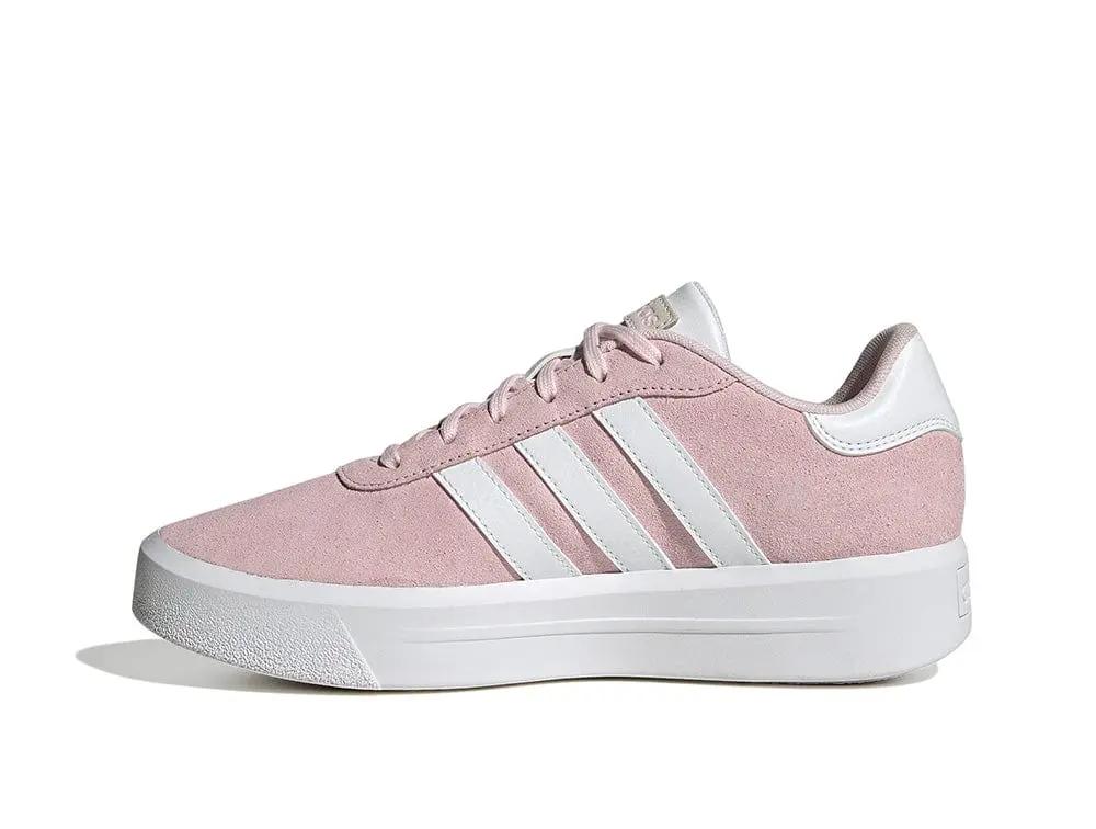 Zapatilla Adidas Court Suede Mujer Blanco