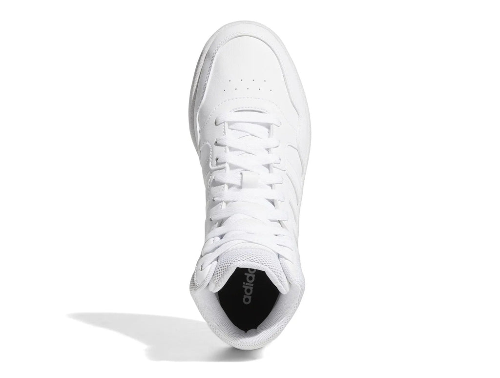Zapatilla Adidas Hoops 3.0 Mid Mujer Mono Blanco