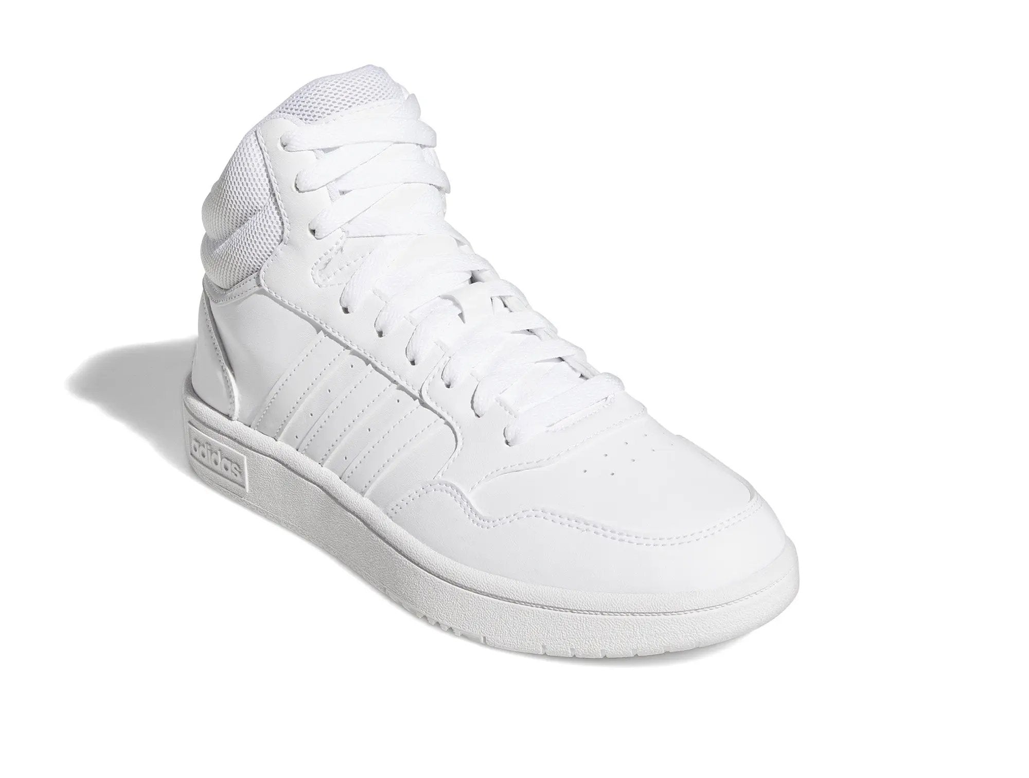 Zapatilla Adidas Hoops 3.0 Mid Mujer Mono Blanco