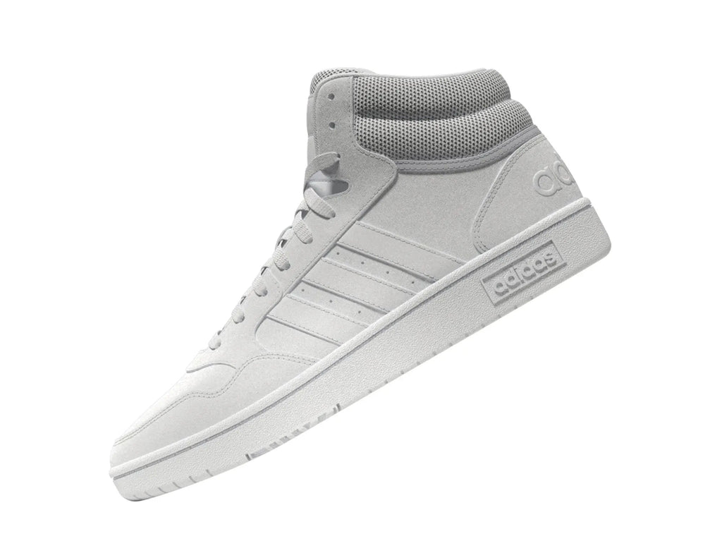 Zapatilla Adidas Hoops 3.0 Mid Mujer Mono Blanco