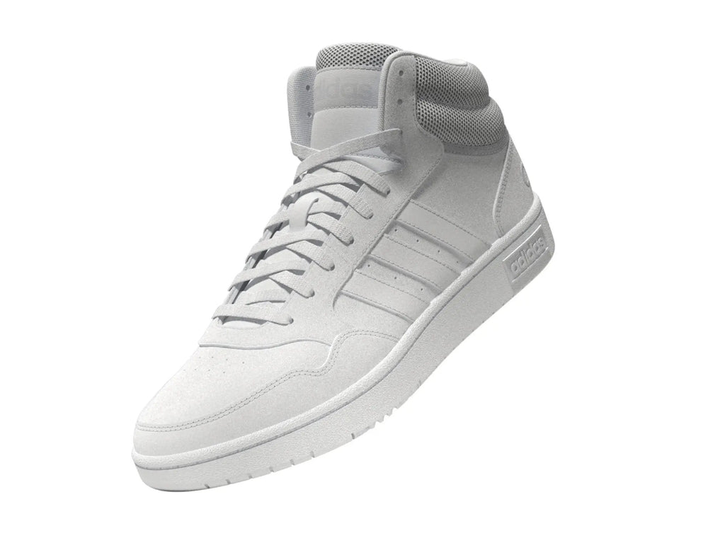 Zapatilla Adidas Hoops 3.0 Mid Mujer Mono Blanco