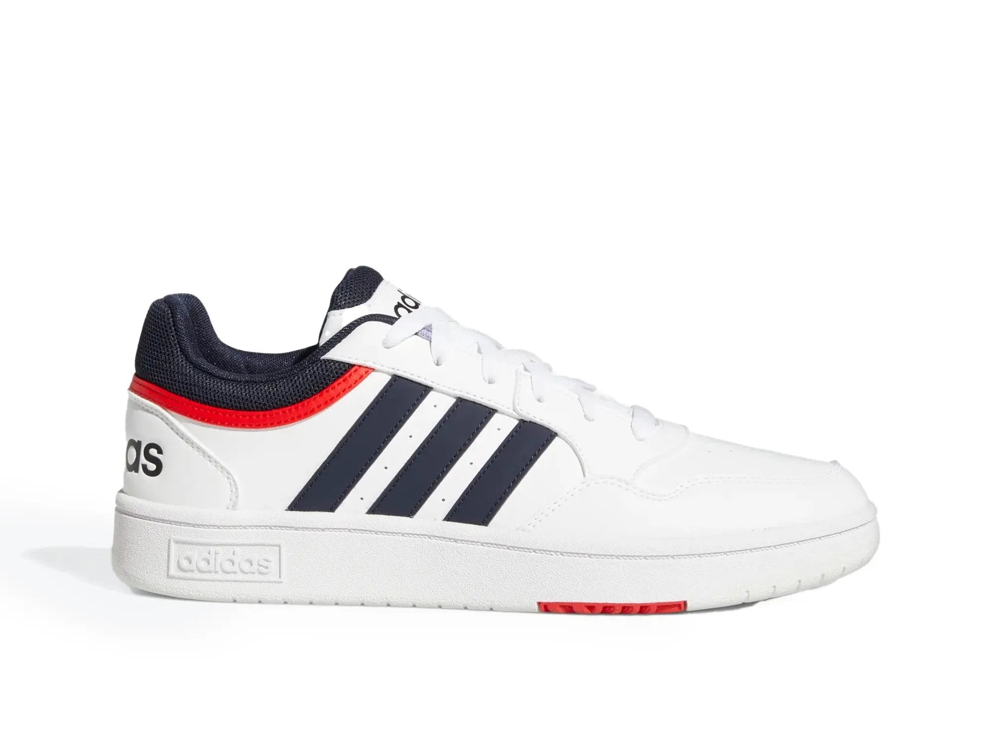 Zapatilla Adidas Hoops 3.0 Vintage Hombre Blanco