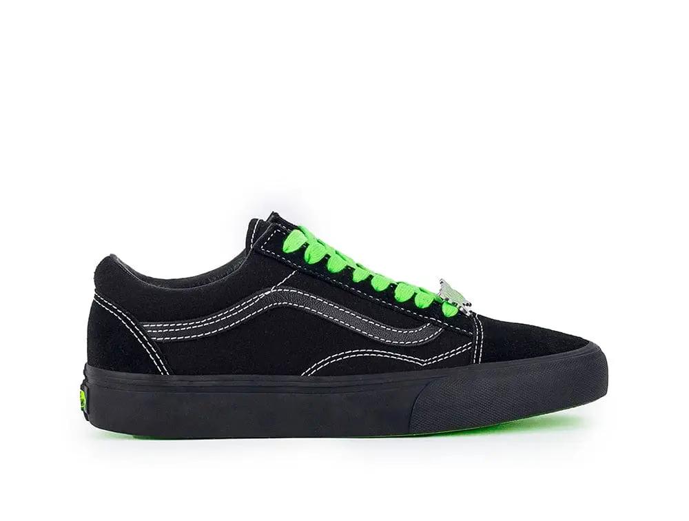 Zapatilla Vans Old Skool  Metal  Hyperpop  Mujer Negro
