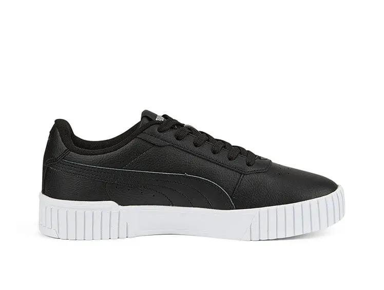 Zapatillas Puma Carina 2.0 Cuero Mujer Negro