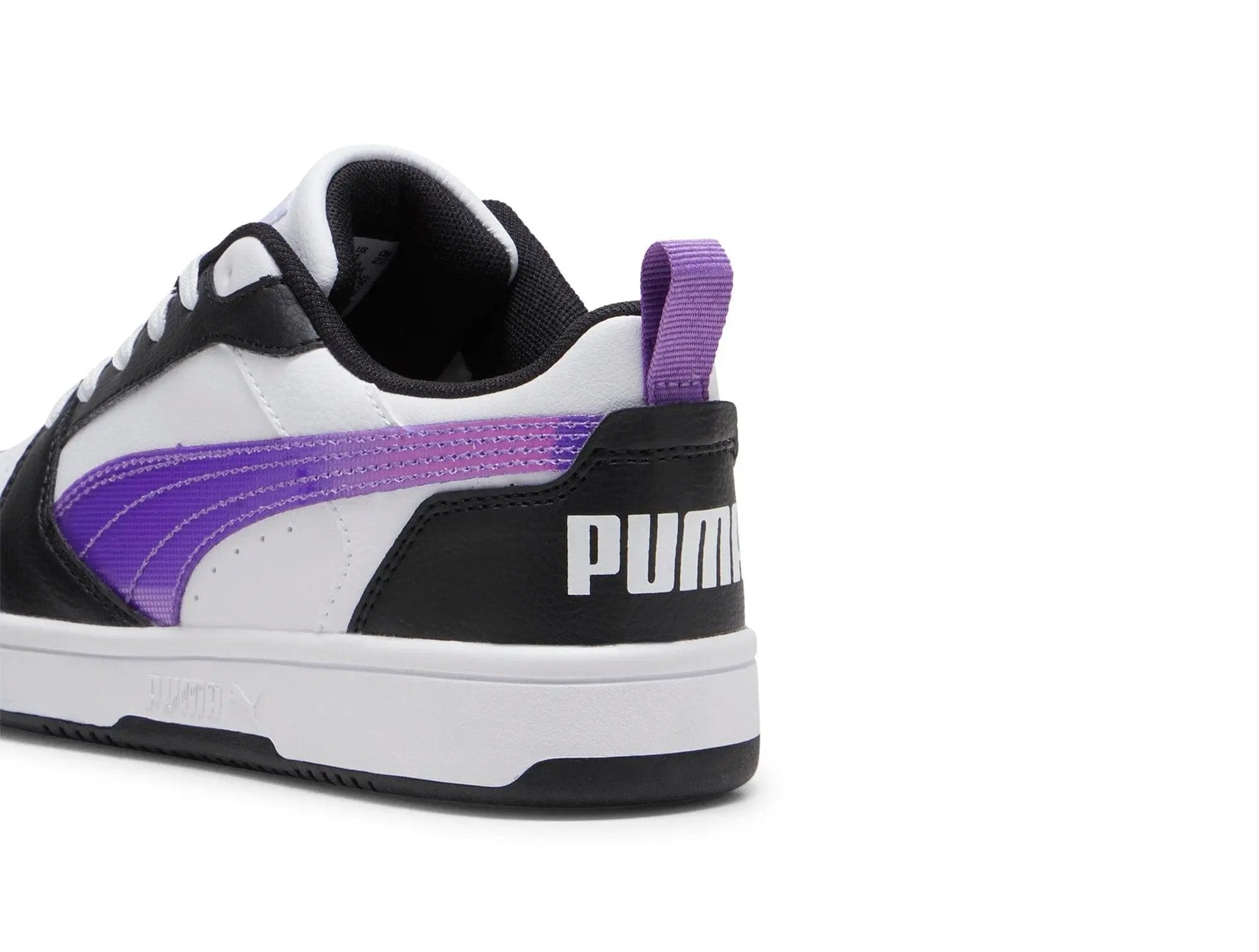 Zapatillas Puma Rebound V6 Cadete Negro