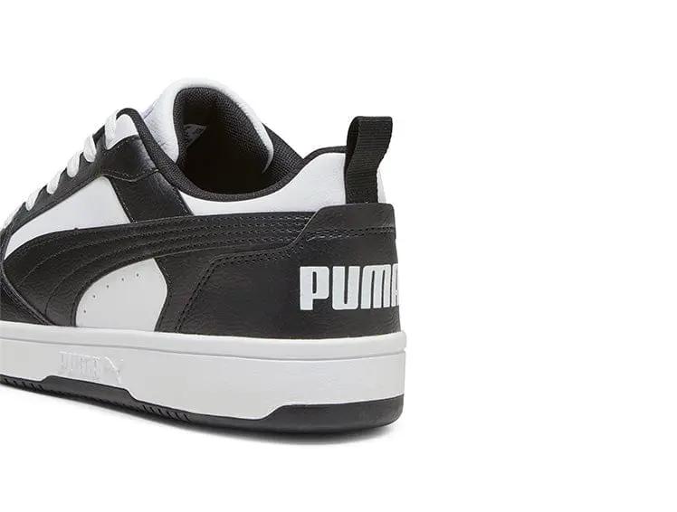 Zapatillas Puma Rebound V6 Low Hombre Negro