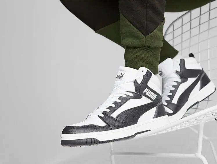 Zapatillas Puma Rebound V6 Unisex Negro