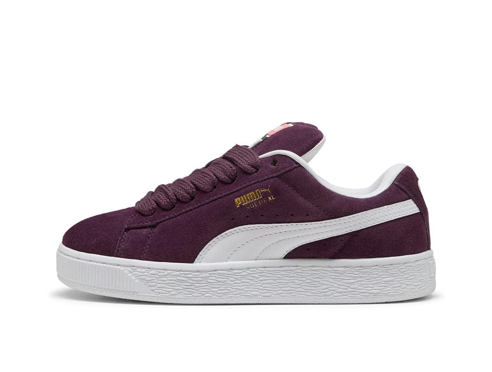 Zapatillas Puma Suede Xl Mujer Burdeo