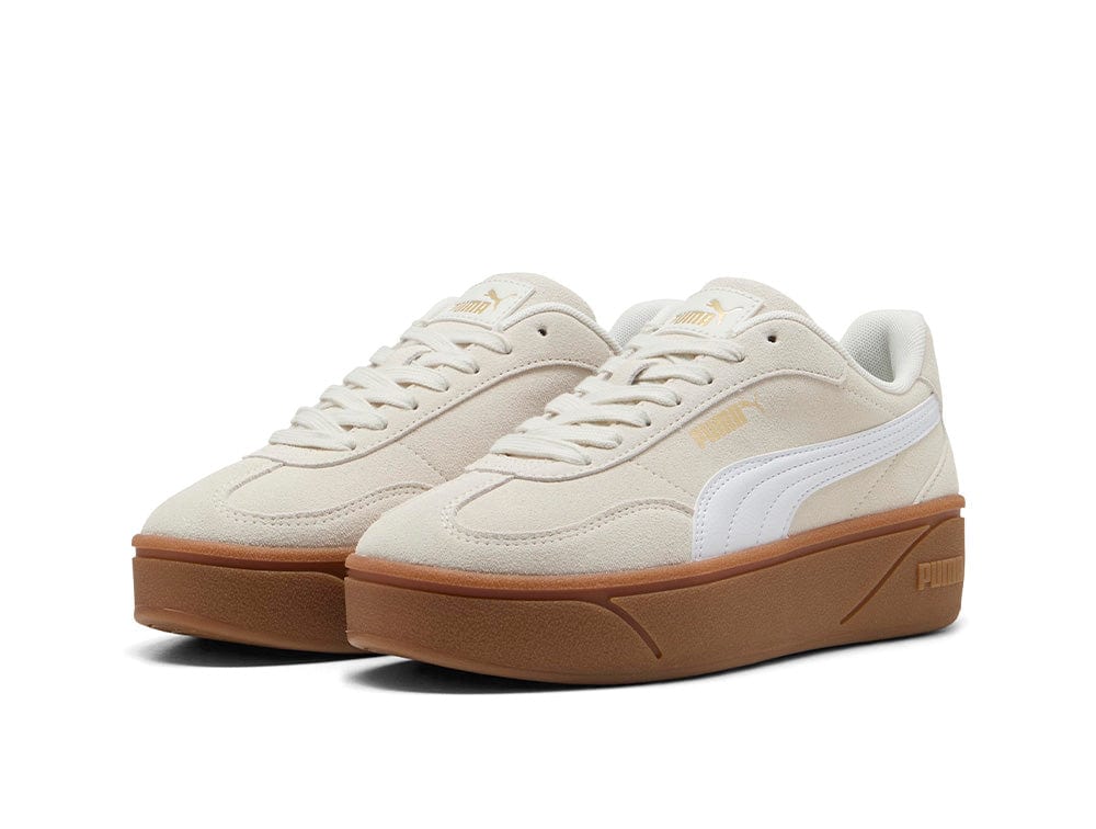 Zapatillas Puma Club II Era Platform Mujer Beige