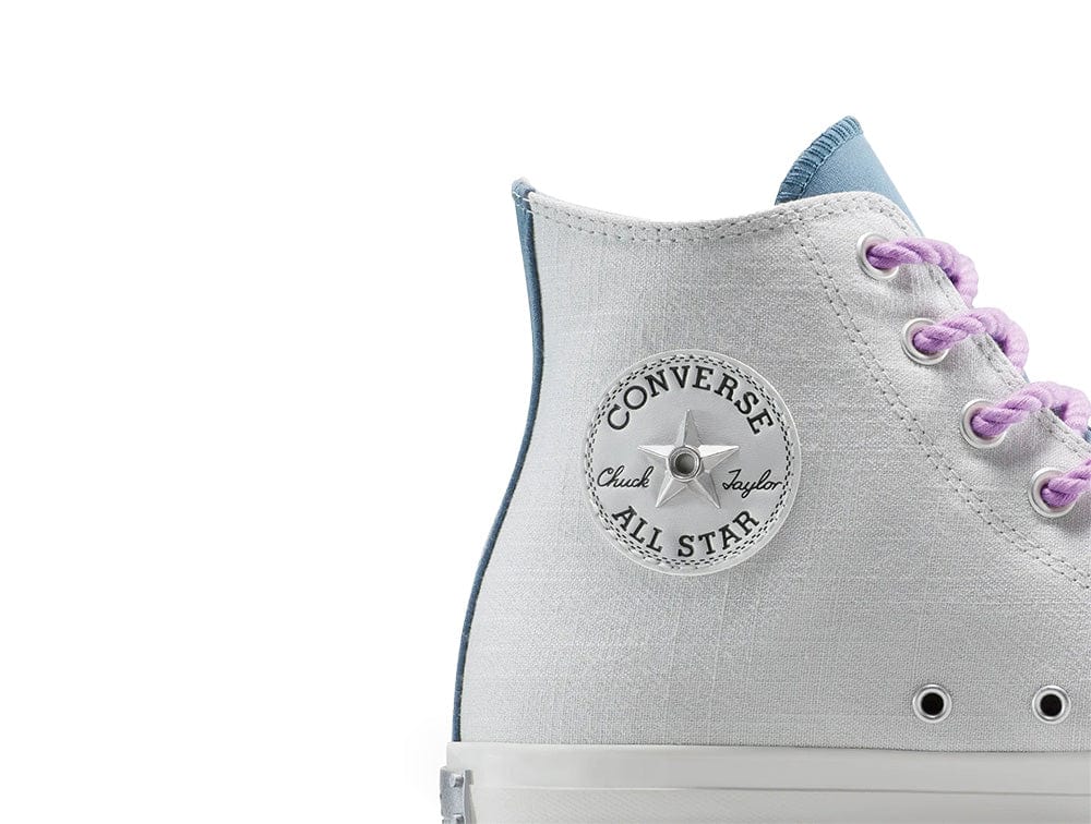 Zapatillas Converse Naruto Chuck Taylor Hi (Sasuke) Unisex Gris