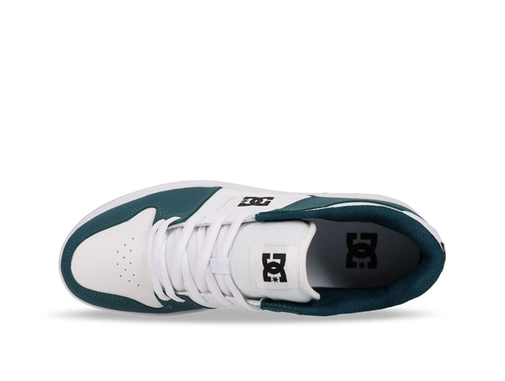 Zapatilla Dc Manteca 4 Hombre Blanco Verde